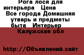 Рога лося для интерьера › Цена ­ 3 300 - Все города Домашняя утварь и предметы быта » Интерьер   . Калужская обл.